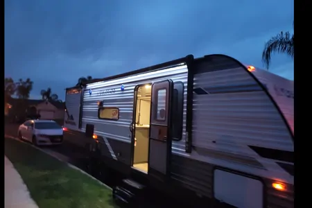 Family friendly travel trailer