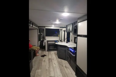 Family friendly travel trailer