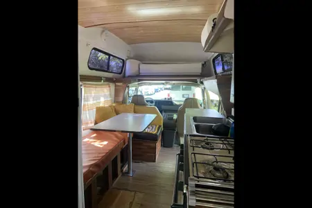 Meredith's Dodge Ram B350 Class C Camper Van