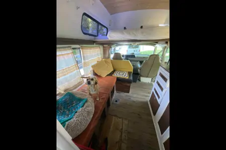 Meredith's Dodge Ram B350 Class C Camper Van