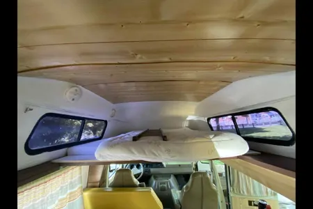 Meredith's Dodge Ram B350 Class C Camper Van
