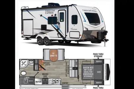 Travlin’ Coachmen Freedom Express Travel Trailer