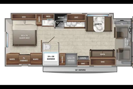 Family Fun Class C Motorhome,  Jayco Greyhawk 30x Class C 32 foot