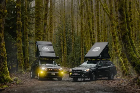 Mirror Memories's Toyota RAV4 Roof-Mounted Tent