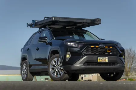 Mirror Memories's Toyota RAV4 Roof-Mounted Tent