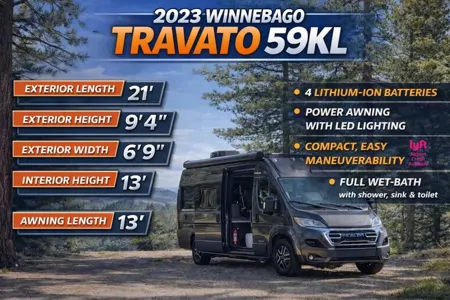 Winnebago Travato | Lithium Power + Easy Drive | Perfect for Zion & Bryce!