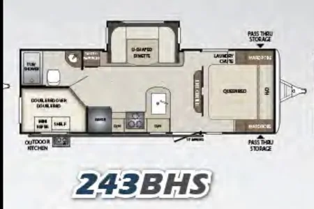 2017 Keystone Bullet Ultra Lite Travel Trailer