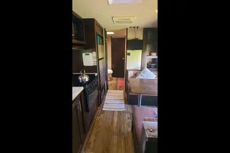 Tahi Healing - Forest River Cherokee Grey Wolf Travel Trailer