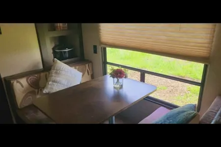 Tahi Healing - Forest River Cherokee Grey Wolf Travel Trailer