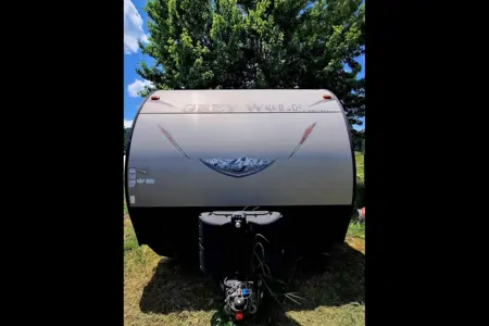 Tahi Healing - Forest River Cherokee Grey Wolf Travel Trailer