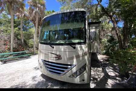 Luxury RV Camping - Thor Hurricane Class A