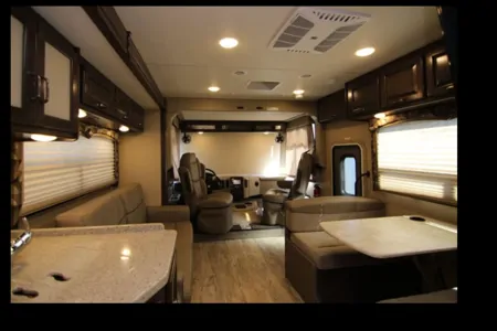 Luxury RV Camping - Thor Hurricane Class A