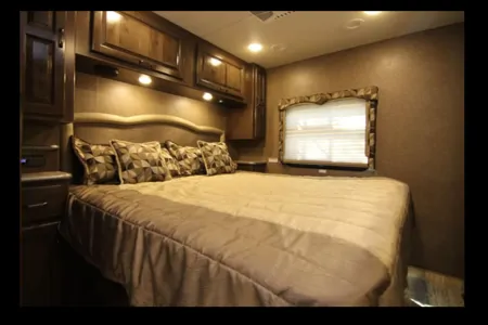 Luxury RV Camping - Thor Hurricane Class A