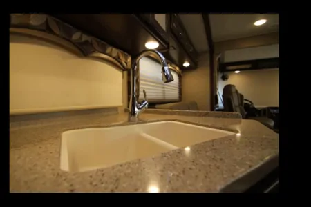 Luxury RV Camping - Thor Hurricane Class A