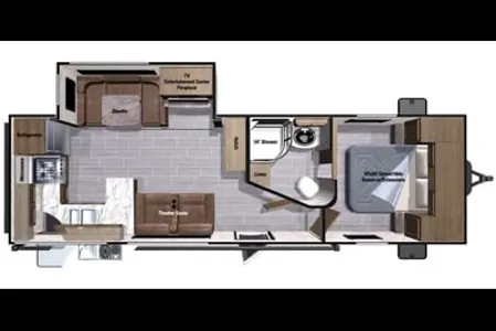 Barre's Highland Ridge RV Open range 2804rk Travel Trailer