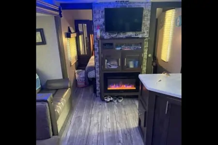 Connie’s Forest River Grey Wolf Travel Trailer