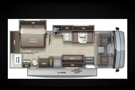 27B - 2022 Entegra 8 SLEEPER Coach Vision EZY-TO-DRIVE***