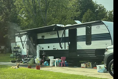 Anthony's Forest River Cherokee Grey Wolf Travel Trailer