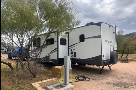 Karie's Forest River Flagstaff ultralite Travel Trailer