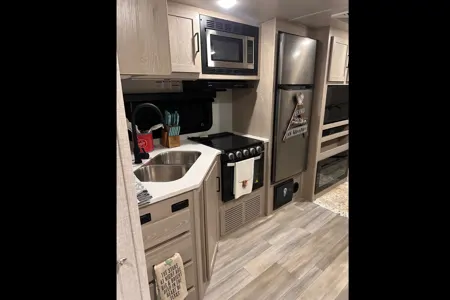 Karie's Forest River Flagstaff ultralite Travel Trailer