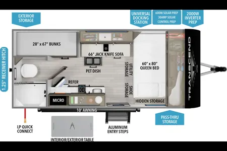 BRAND NEW 2026 20ft Travel Trailer Towable by most SUVs