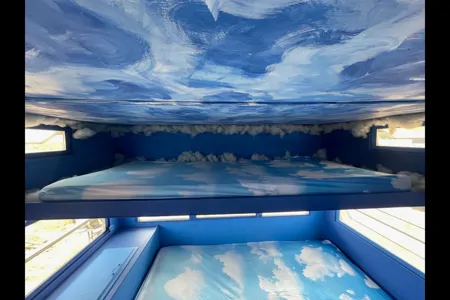 Puffy The Cloud Burning Man Warn The West Trailer Rental