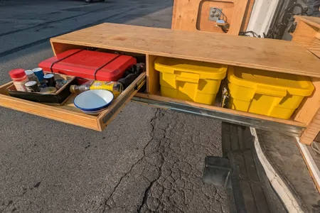 Shoebill Plumber campervan (GMC Savana 2015)