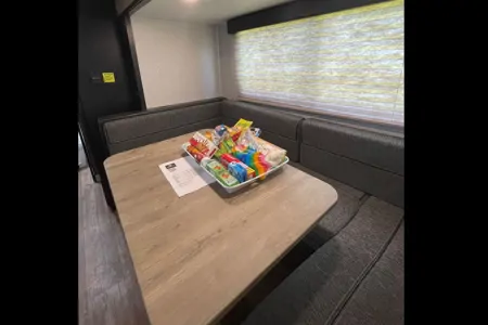 Jenny's Forest River M-17 wolf pup Travel Trailer