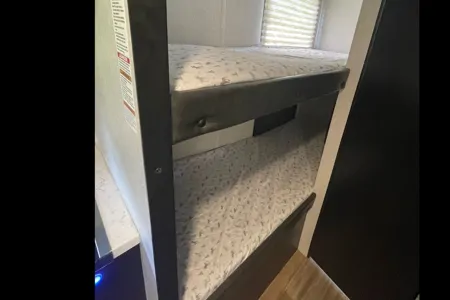 Jenny's Forest River M-17 wolf pup Travel Trailer