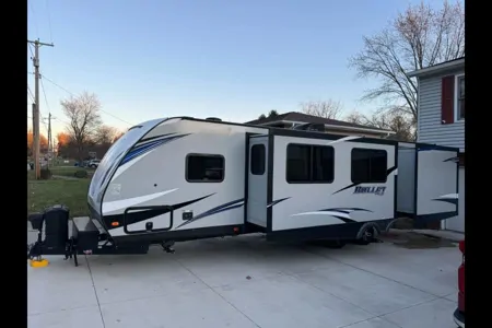 Derick's Keystone bullet Travel Trailer