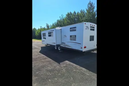 Kim's Keystone Zeppelin Travel Trailer