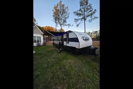 Baileys Forest River Grey Wolf Travel Trailer