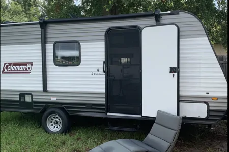 Petey's Coleman lantern 17b Travel Trailer
