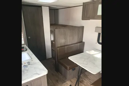 Petey's Coleman lantern 17b Travel Trailer