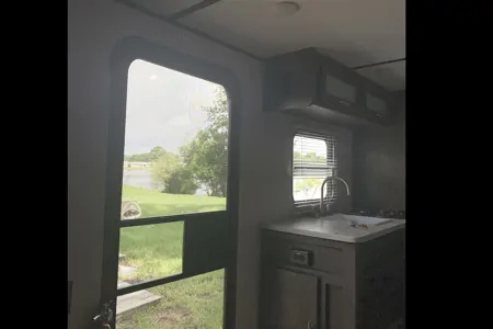 Petey's Coleman lantern 17b Travel Trailer