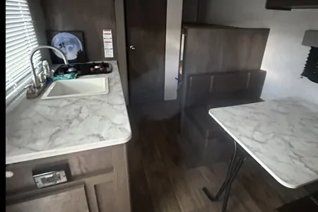 Petey's Coleman lantern 17b Travel Trailer