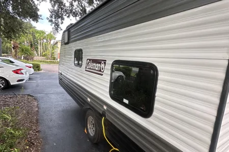 Petey's Coleman lantern 17b Travel Trailer
