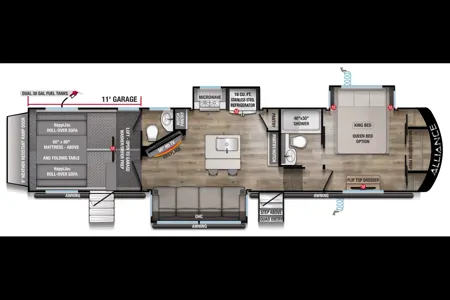 Alliance RV Valor 36v11 Fifth Wheel