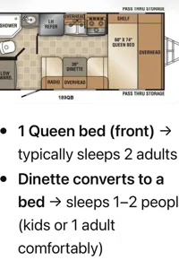 K's travel trailer