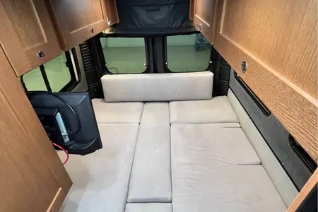 Kate's FULLY-EQUIPPED, bike-ready, Class B camper van