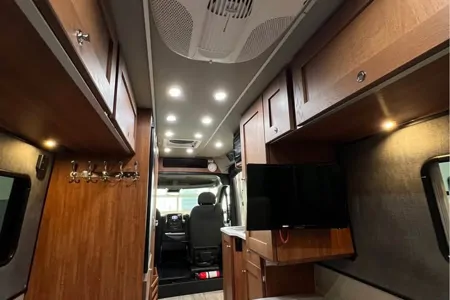 Kate's FULLY-EQUIPPED, bike-ready, Class B camper van