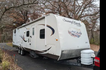The Ultimate Family Bunkhouse - 2014 SunnyBrook Sunset Creek Classic 340 BHDS Travel Trailer