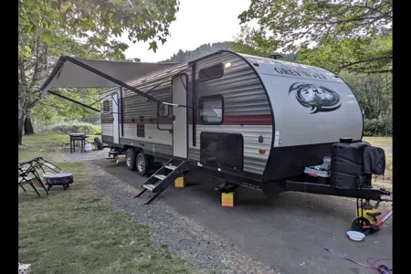 Fisher’s Forest River Grey wolf Travel Trailer