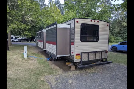 Fisher’s Forest River Grey wolf Travel Trailer