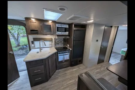 Fisher’s Forest River Grey wolf Travel Trailer