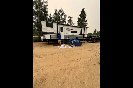 Delvin's Coleman Lantern Travel Trailer