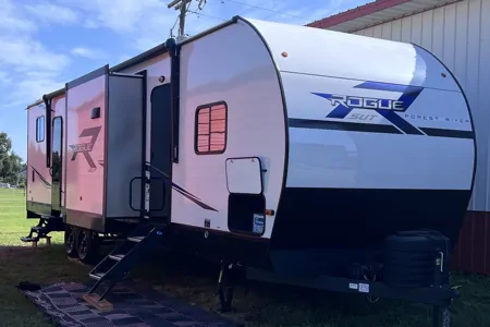 Austin's Forest River Vengeance Rogue Toy Hauler