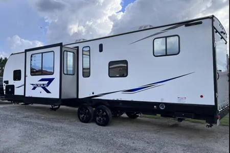 Austin's Forest River Vengeance Rogue Toy Hauler