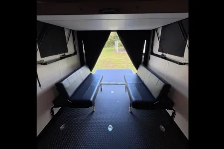 Austin's Forest River Vengeance Rogue Toy Hauler