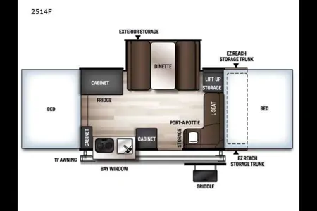 Pop-up that sleeps the whole family under 3300 lbs